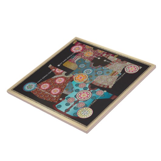 Mah Jongg Coat Fliese (Seite)