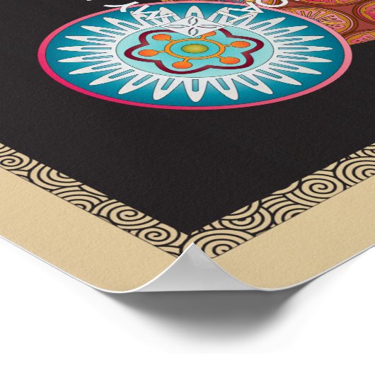 Mah Jongg Coat Poster (Ecke)