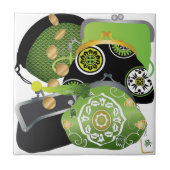 Mah Jongg Coin Purses Tile Fliese (Vorderseite)