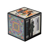 Mah Jongg Cube Würfel (Rückseite Schrägansicht)