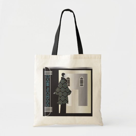 Mah Jongg Deko Tasche (Vorne)