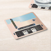 Mah Jongg Deko Theater Untersetzer (angewinkelt)