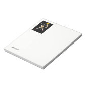 Mah Jongg Diva Notecard Notizblock (Rotiert)