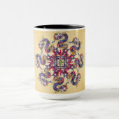 Mah Jongg Dragon Year Tasse (Zentrum)