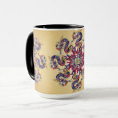 Mah Jongg Dragon Year Tasse (Vorderseite Links)