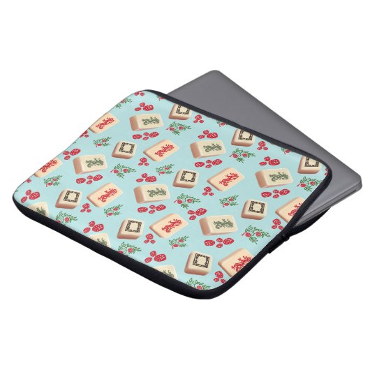 Mah Jongg Dragons Laptop Case (Vorne Oben)