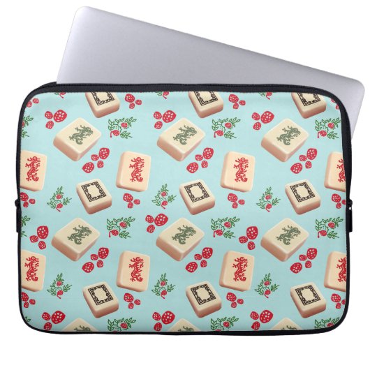 Mah Jongg Dragons Laptop Case (Vorderseite)