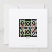 Mah Jongg Eight Bams Einladung (Rückseite)