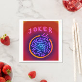 Mah Jongg Electric Joker Napkins Serviette (Beispiel)
