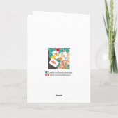 Mah Jongg Fairy Birthday Card Karte (Rückseite)