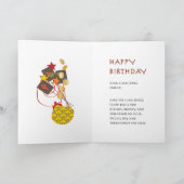 Mah Jongg Fairy Birthday Card Karte (Innenseite)