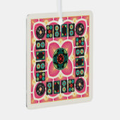 Mah Jongg Fan 2025 Ornament (Vorderseite Rechts)