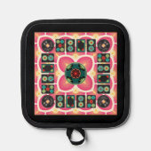 Mah Jongg Fan 2025 Pot Holder Topflappen (Vorderseite)