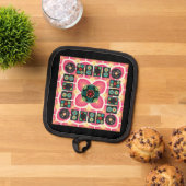 Mah Jongg Fan 2025 Pot Holder Topflappen (Oben Unten)