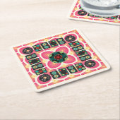 Mah Jongg Fan 2025 Untersetzer (angewinkelt)