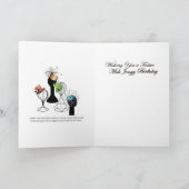 Mah Jongg Festive Birthday Karte (Innenseite)