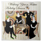 Mah Jongg Festive Fliese (Vorderseite)