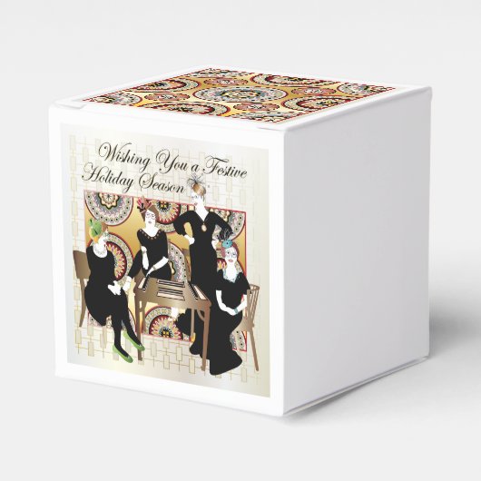 Mah Jongg Festive Geschenkschachtel (Vorderseite)