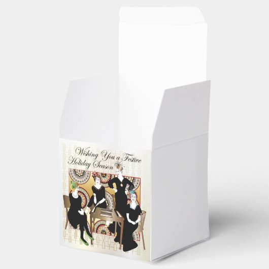 Mah Jongg Festive Geschenkschachtel (Geöffnet)