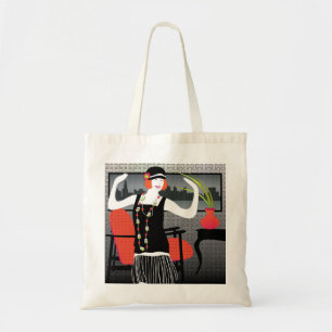 Mah Jongg Flappers Bag Tragetasche