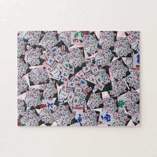 Mah-Jongg-Fliesenpuzzle Puzzle (Horizontal)