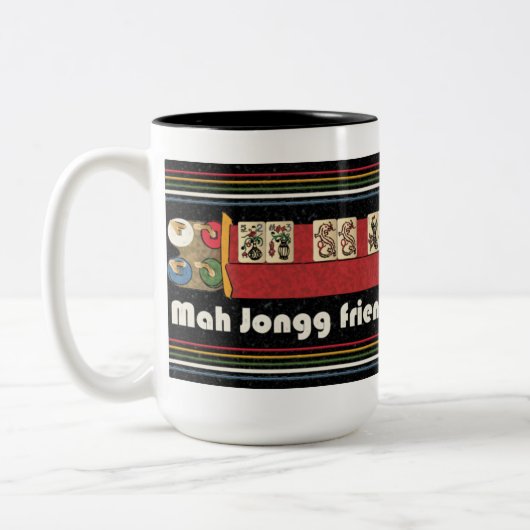 Mah Jongg Friends Tasse (Links)