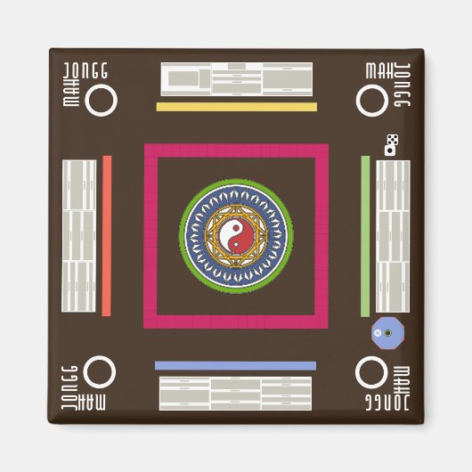 Mah Jongg Game Magnet (Vorne)