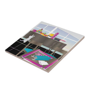 Mah Jongg Game Night Tile Fliese