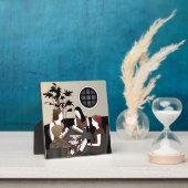 Mah Jongg Game Plaque Fotoplatte (InSitu)