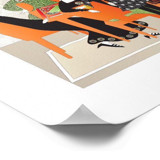 Mah Jongg Game Poster (Ecke)