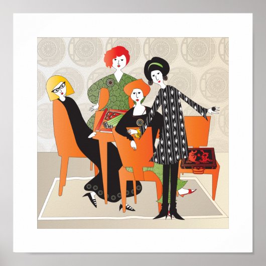 Mah Jongg Game Poster (Vorne)