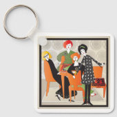 Mah Jongg Game Schlüsselanhänger (Vorderseite)