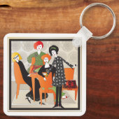 Mah Jongg Game Schlüsselanhänger (Rückseite)