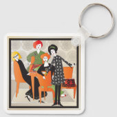 Mah Jongg Game Schlüsselanhänger (Rückseite)