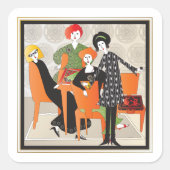 Mah Jongg Game Stickers (Vorderseite)