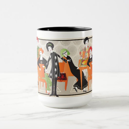 Mah Jongg Game Tasse (Zentrum)