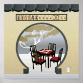 Mah Jongg Garden Poster (Vorne)