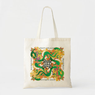 Mah Jongg Green Dragon Bag Tragetasche