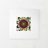 Mah Jongg Greetings Dreifach Gefaltete Karte (Cover)