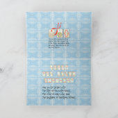 Mah Jongg Happy Birthday Bams Card Dankeskarte (Innenseite)