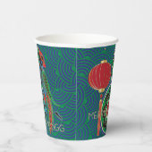 Mah Jongg Holiday Paper Cup Pappbecher (Rechts)