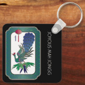 Mah Jongg Holiday Schlüsselanhänger (Rückseite)