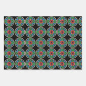Mah Jongg Holiday Wrapping Paper Geschenkpapier Set (Vorderseite 2)