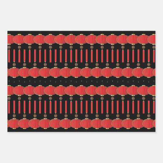 Mah Jongg Holiday Wrapping Paper Geschenkpapier Set (Vorderseite 3)