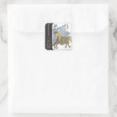 Mah Jongg Horse Stickers (Tasche)