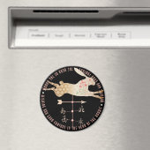 Mah Jongg Jahr des Kaninchenmagneten Magnet (In Situ (Geschirrspüler))