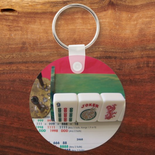 Mah-jongg jemand schlüsselanhänger (Vorderseite)