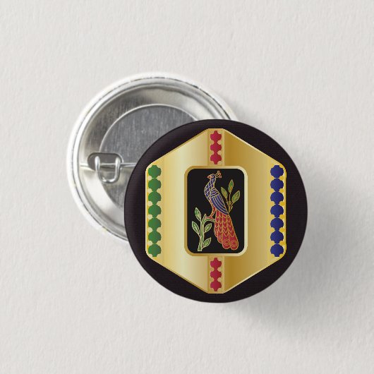 Mah Jongg Jewelry Button (Vorne & Hinten)