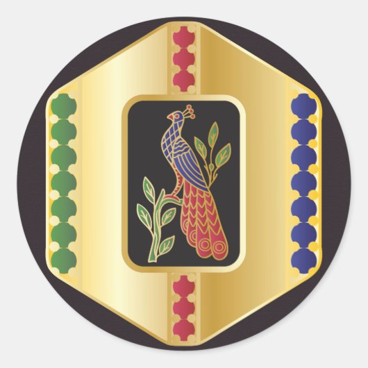 Mah Jongg Jewelry Stickers (Vorderseite)