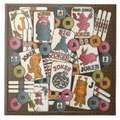 Mah Jongg Joker Fliese (Vorderseite)